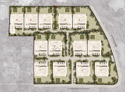 Casa de Condomínio, 3 quartos - Foto 1