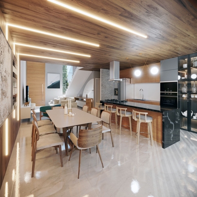 Casa de Condomínio, 4 quartos - Foto 2