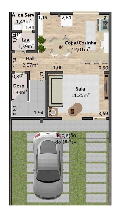 Casa de Condomínio, 2 quartos - Foto 5