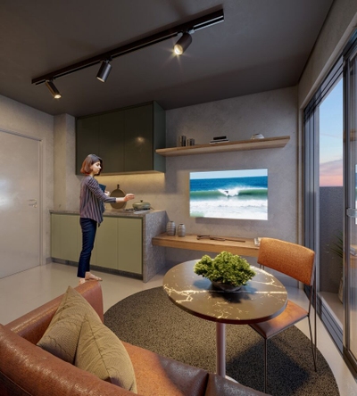 Casa, 1 quarto, 50 m² - Foto 2