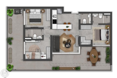 Casa, 1 quarto, 45 m² - Foto 5