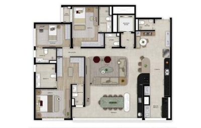 Cobertura, 4 quartos, 340 m² - Foto 4