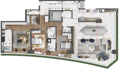 Casa, 3 quartos, 221 m² - Foto 3