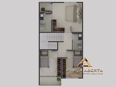 Casa, 3 quartos, 104 m² - Foto 2