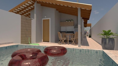 Casa, 2 quartos - Foto 1