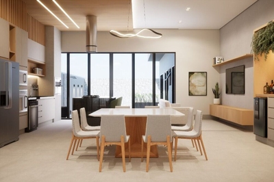 Casa de Condomínio, 3 quartos - Foto 4