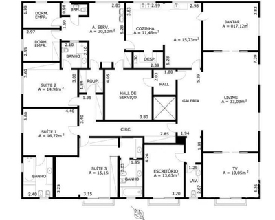 Apartamento, 4 quartos, 343 m² - Foto 4