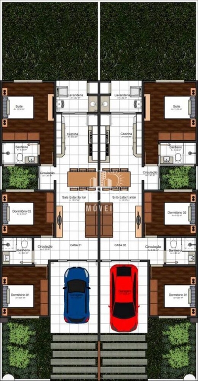 Casa, 3 quartos, 93 m² - Foto 3