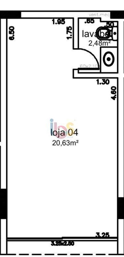 Loja-Salão, 21 m² - Foto 5