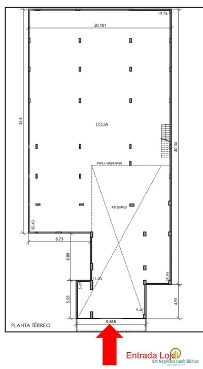 Loja-Salão, 1328 m² - Foto 4