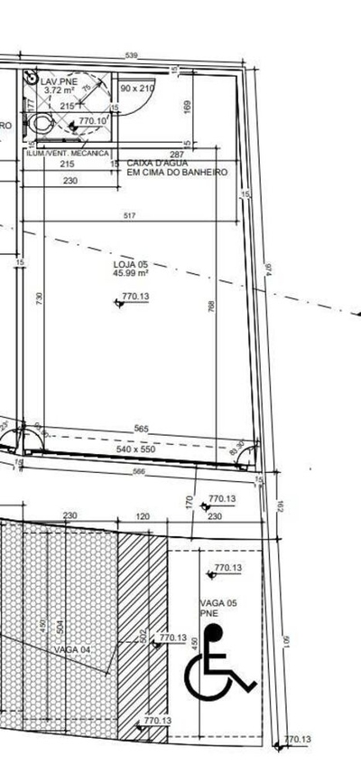 Loja-Salão, 69 m² - Foto 2