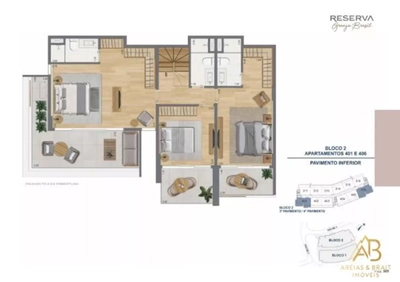 Cobertura, 3 quartos, 163 m² - Foto 4