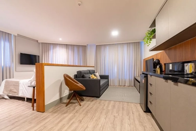 Flat/Apart Hotel, 1 quarto, 52 m² - Foto 3