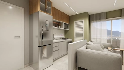 Apartamento, 2 quartos, 52 m² - Foto 2