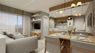 Apartamento, 2 quartos, 52 m² - Foto 1