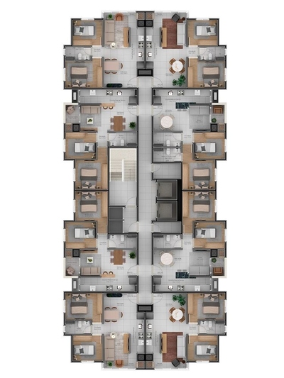 Apartamento, 2 quartos, 52 m² - Foto 4