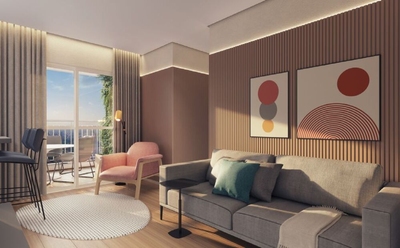 Apartamento, 2 quartos, 52 m² - Foto 3