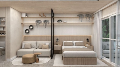 Apartamento, 1 quarto, 33 m² - Foto 3