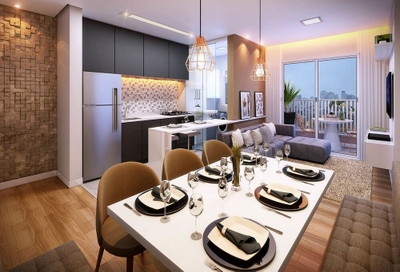 Apartamento, 2 quartos, 49 m² - Foto 2