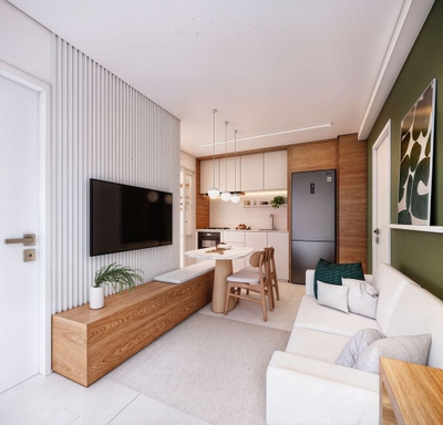 Apartamento, 2 quartos, 38 m² - Foto 1