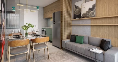 Apartamento, 2 quartos, 32 m² - Foto 2