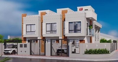 Sobrado, 2 quartos, 69 m² - Foto 1