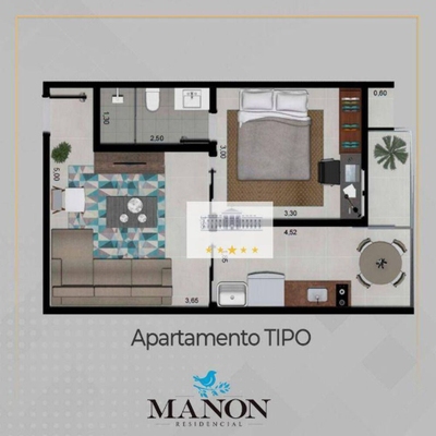 Apartamento, 2 quartos, 68 m² - Foto 4