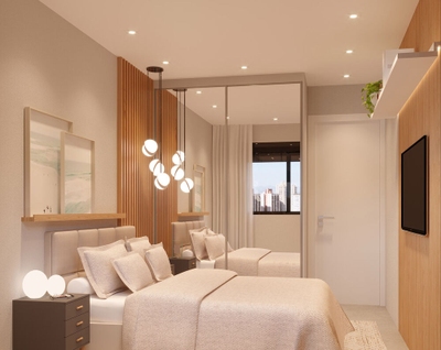 Apartamento, 2 quartos, 35 m² - Foto 3