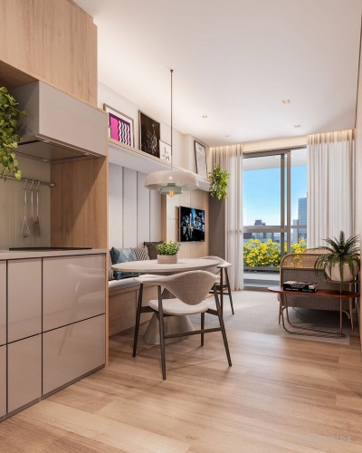 Apartamento, 1 quarto, 46 m² - Foto 3