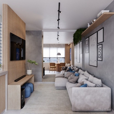 Apartamento, 2 quartos, 50 m² - Foto 2