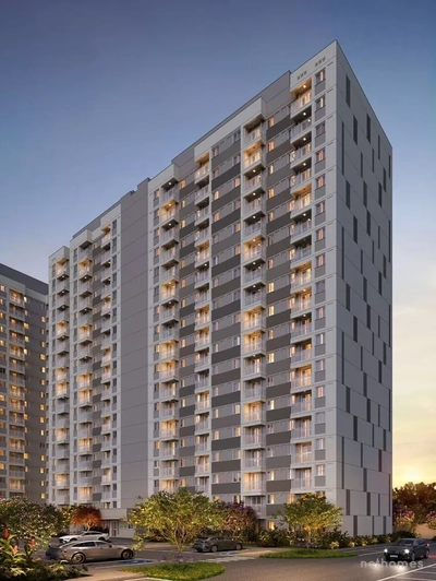 Apartamento, 2 quartos, 38 m² - Foto 1