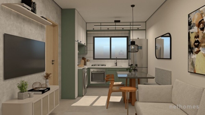 Apartamento, 2 quartos, 44 m² - Foto 3