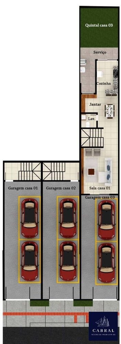 Casa, 3 quartos, 145 m² - Foto 3