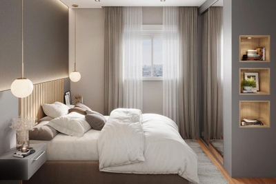 Apartamento, 2 quartos, 33 m² - Foto 3