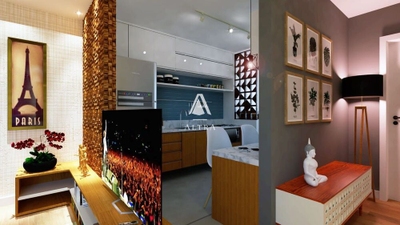 Apartamento, 2 quartos, 52 m² - Foto 2