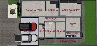 Casa, 3 quartos, 138 m² - Foto 2