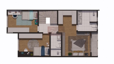 Sobrado, 3 quartos, 143 m² - Foto 4