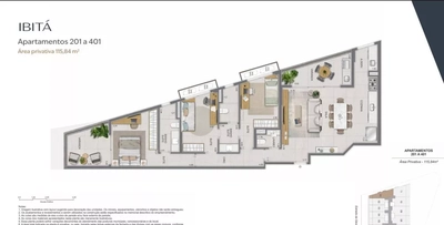 Cobertura, 3 quartos, 177 m² - Foto 3