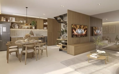 Casa de Condomínio, 3 quartos - Foto 1