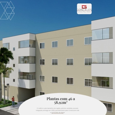 Apartamento, 2 quartos, 46 m² - Foto 3