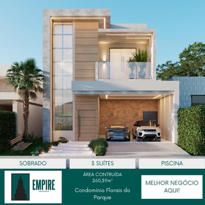 Casa de Condomínio, 4 quartos - Foto 1