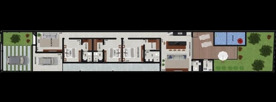 Casa de Condomínio, 3 quartos - Foto 2