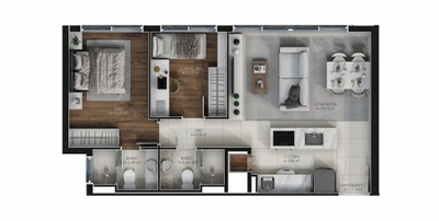 Cobertura, 3 quartos, 93 m² - Foto 1