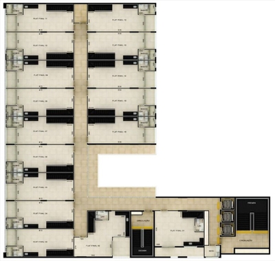 Apartamento, 1 quarto, 41 m² - Foto 2
