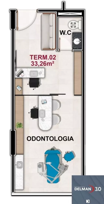 Sala-Conjunto, 26 m² - Foto 4