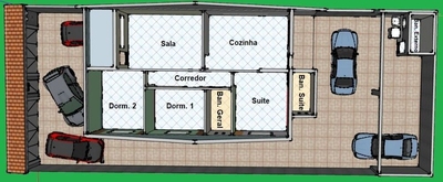 Casa, 3 quartos, 105 m² - Foto 3