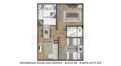 Apartamento, 2 quartos, 41 m² - Foto 4