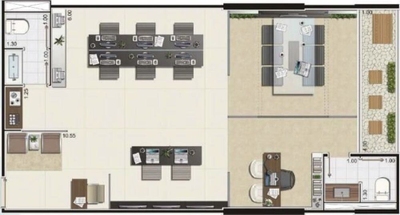 Sala-Conjunto, 252 m² - Foto 4