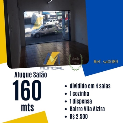 Loja-Salão, 160 m² - Foto 1