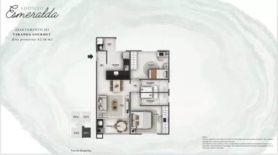 Apartamento, 2 quartos, 63 m² - Foto 5